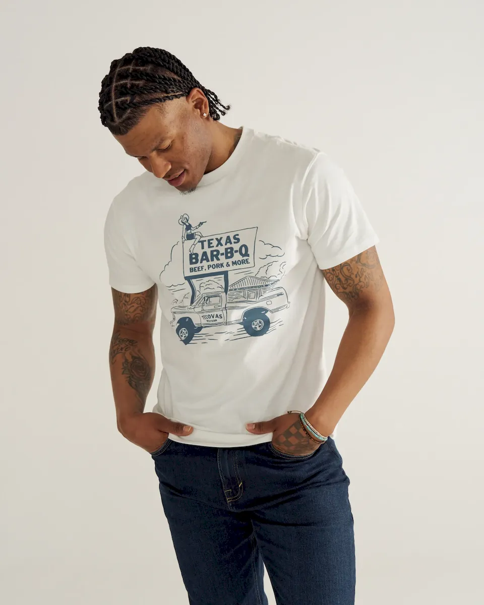 Men's Texas BBQ Tee - Image 2