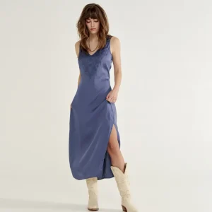 Women's Embroidered Slip Dress