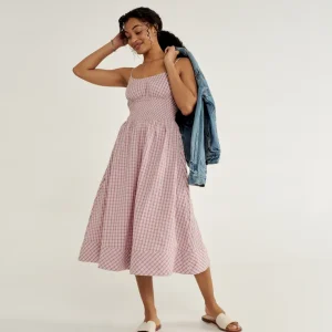 Women's Tiered Midi Dress