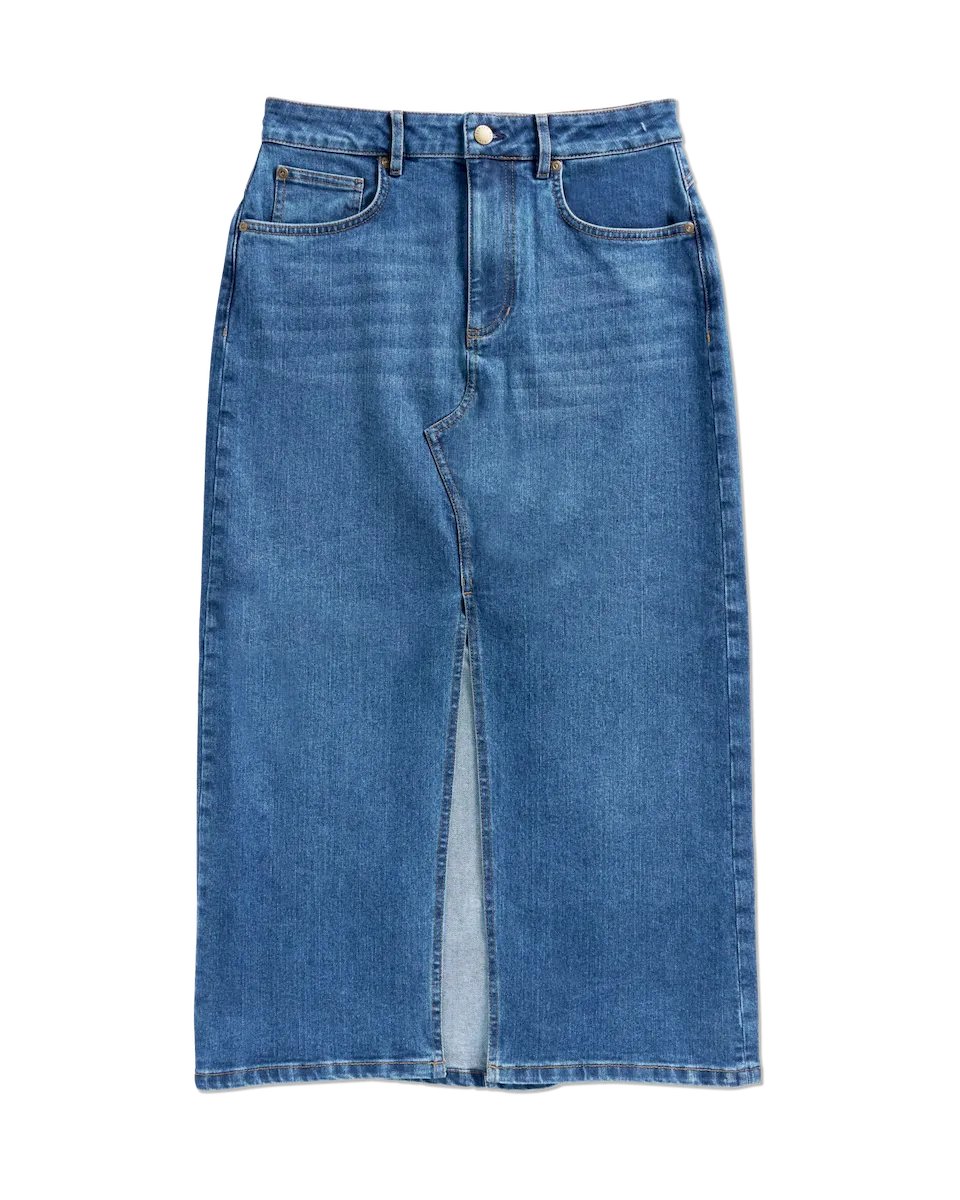 Women's Midi Denim Skirt - Image 5