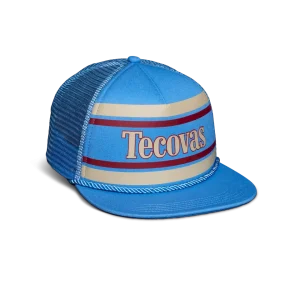 Retro Flat Brim Trucker