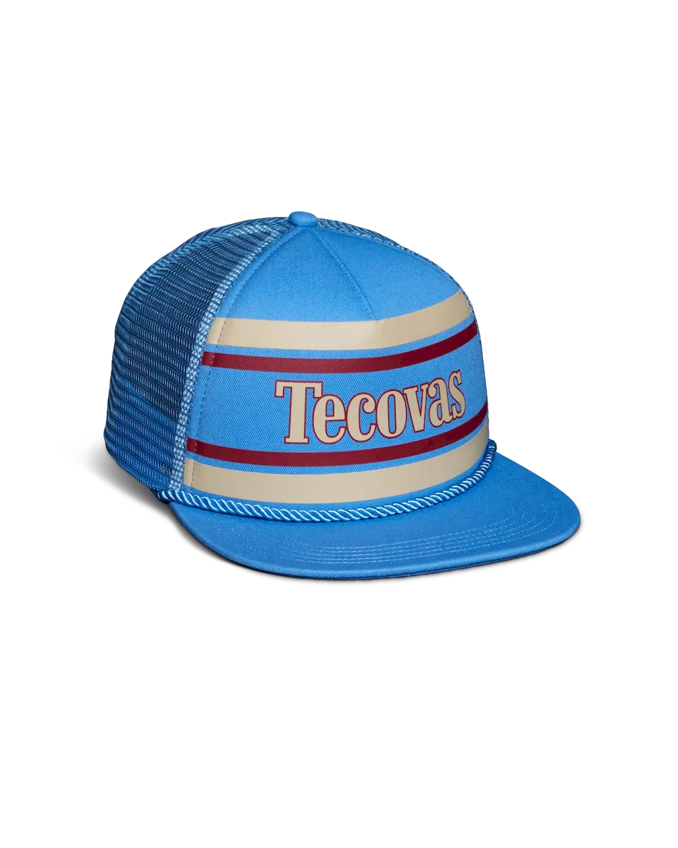Retro Flat Brim Trucker