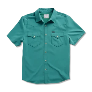 Men's Performance Short Sleeve Western Pearl Snap