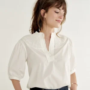 Women's Split Neck Top