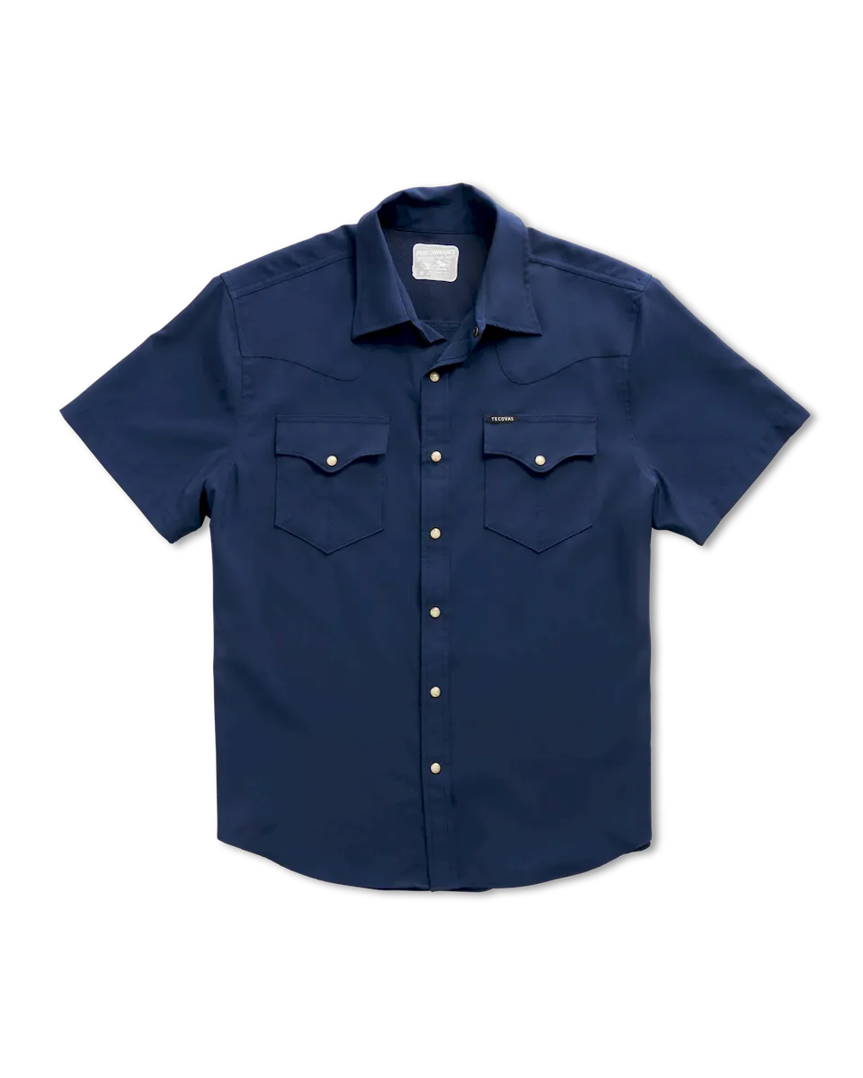 Men's Performance Short Sleeve Western Pearl Snap