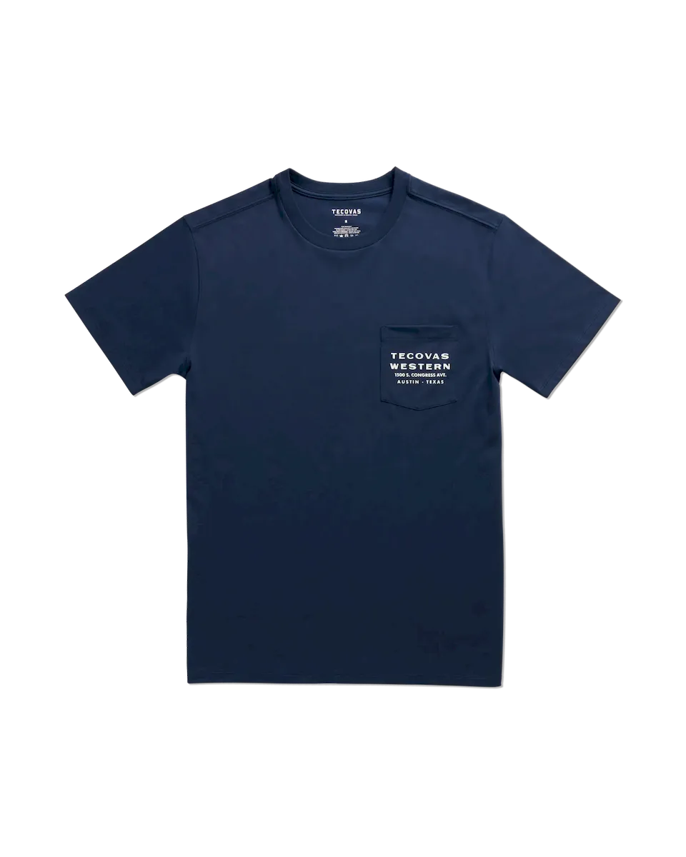 Men's Western Horseman Pocket Tee