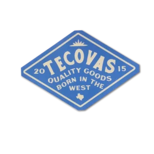 Tecovas Blue Diamond Sticker