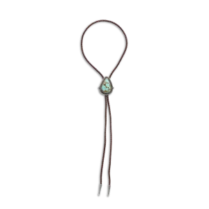 Iron Lamb Turquoise Drop Bolo