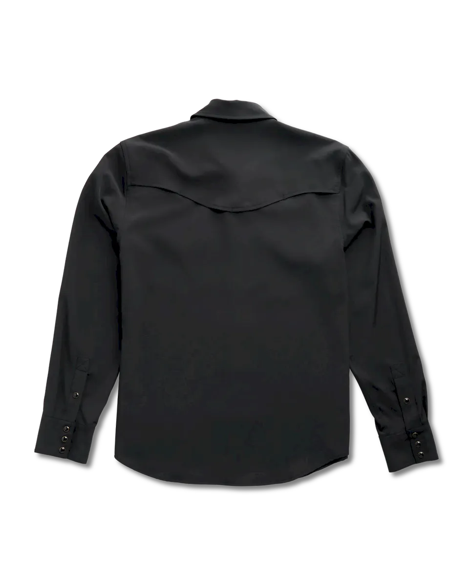 Men's Performance Long Sleeve Western Pearl Snap - Image 8