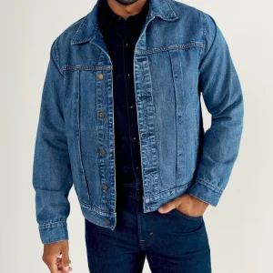 Men's Denim Ranch Hand Trucker Jacket