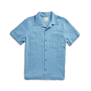 Men's Dobby Camp Short Sleeve Shirt