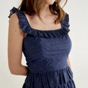 Women’s Bandana Peplum Tank