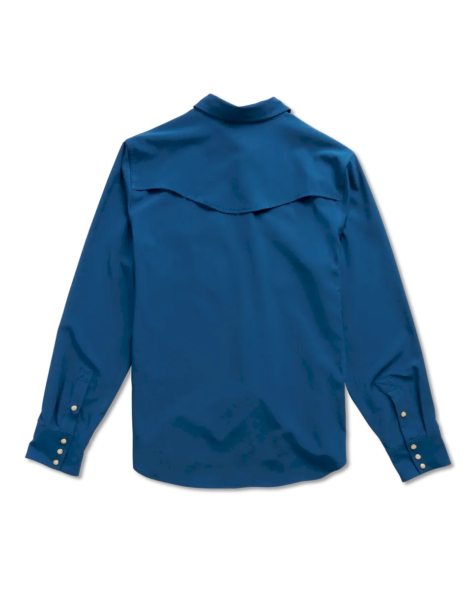 Men's Performance Long Sleeve Western Pearl Snap - Image 10