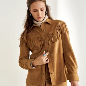 Women's Suede Shacket