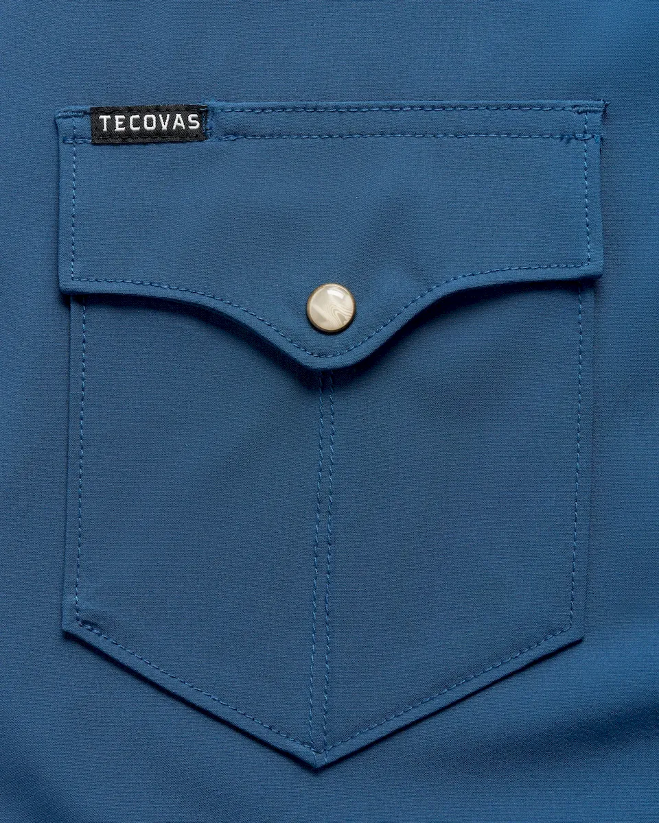 Men's Performance Long Sleeve Western Pearl Snap - Image 8