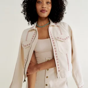 Women's Embroidered Mechanic's Jacket