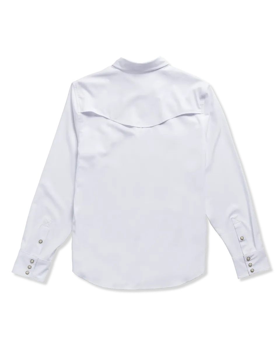 Men's Performance Long Sleeve Western Pearl Snap - Image 9