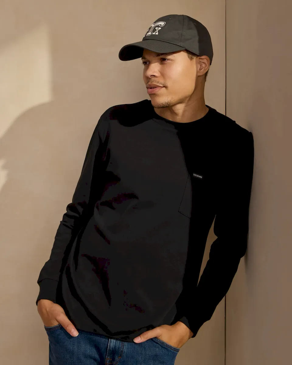 Men's Long Sleeve Standard Issue Pocket Tee - Image 2