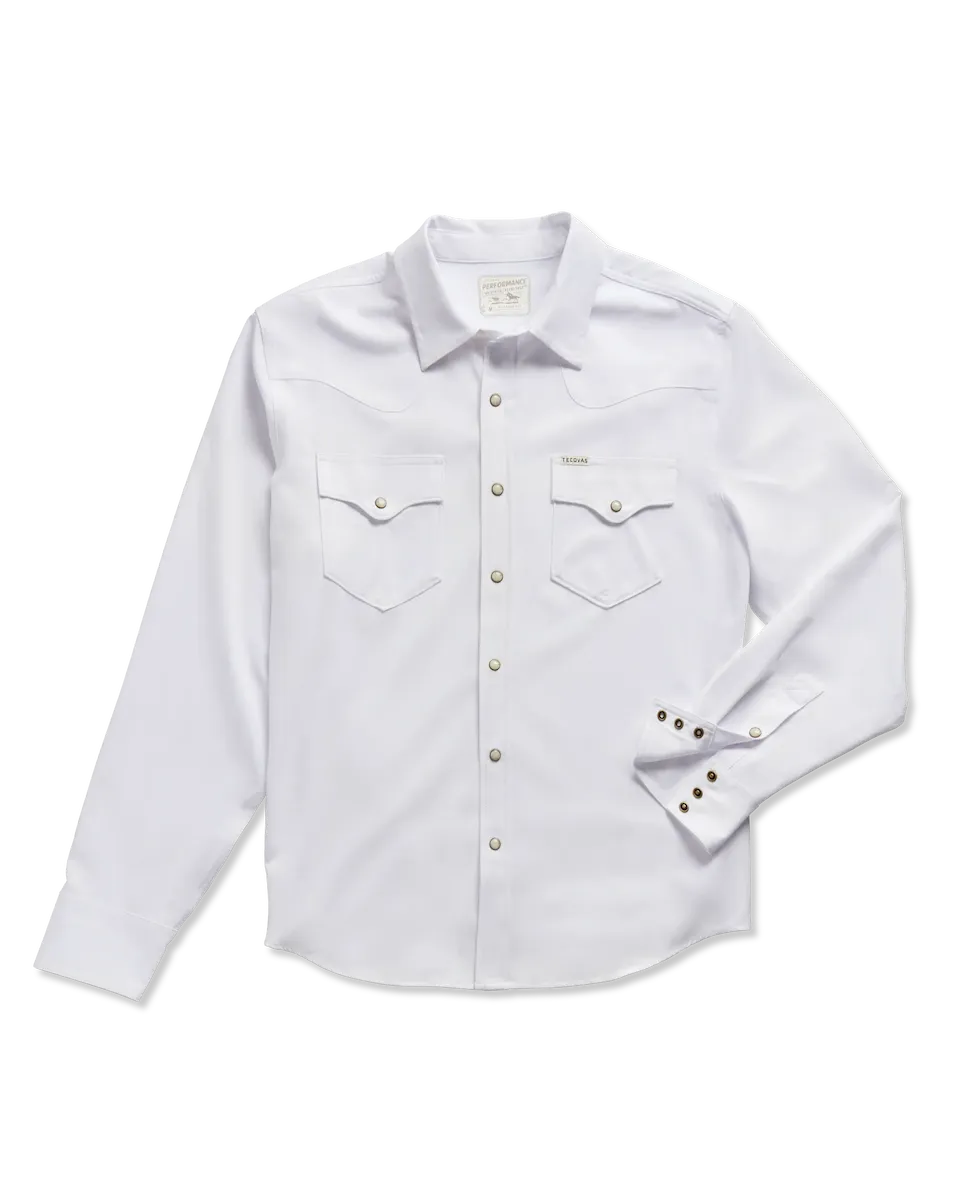 Men's Performance Long Sleeve Western Pearl Snap - Classic Fit