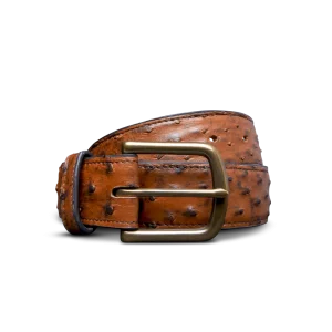 Men's Ostrich Belt