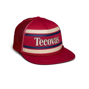 Retro Flat Brim Trucker