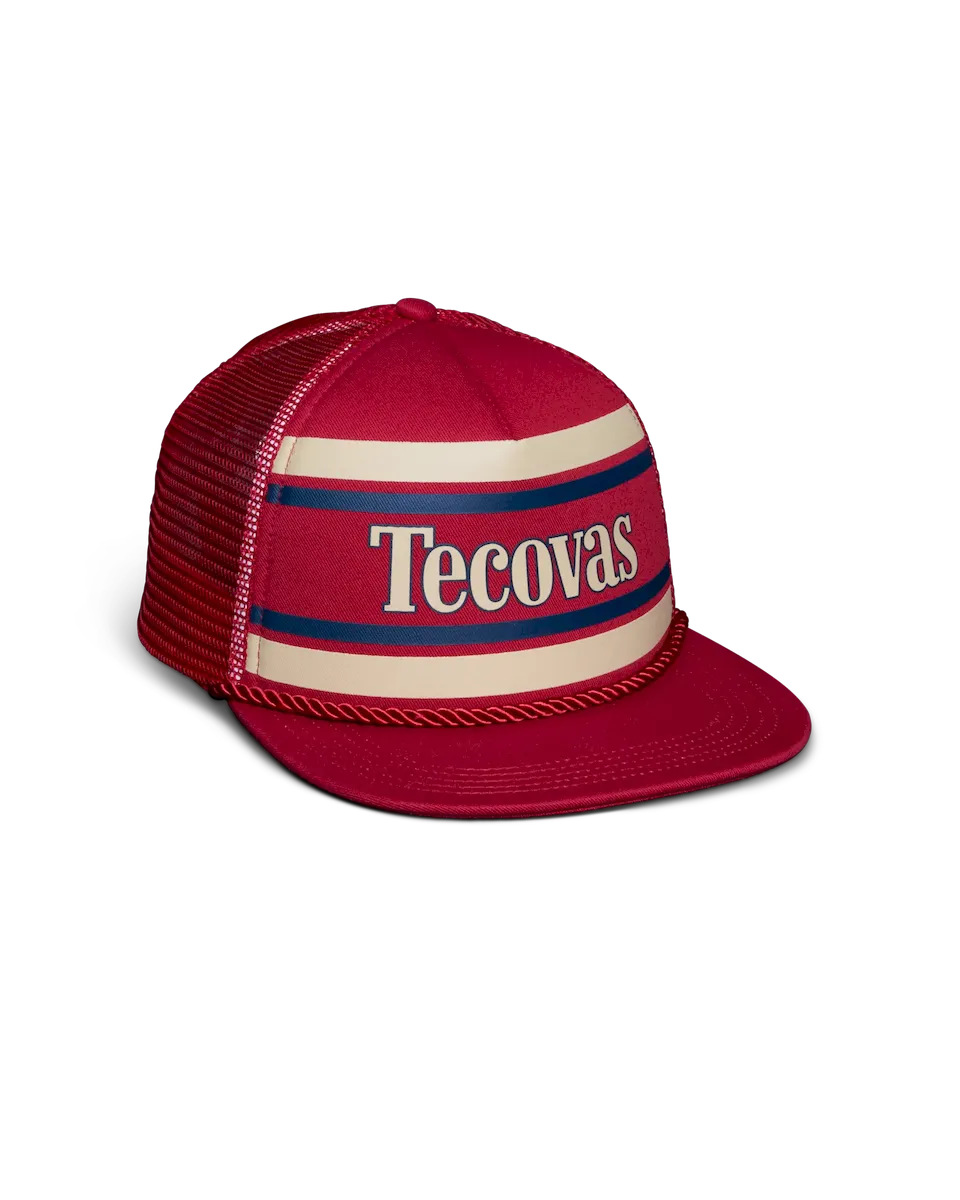 Retro Flat Brim Trucker