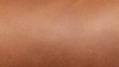 A close up picture of the Cowhide material