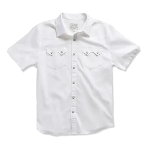 Men's Sawtooth Short Sleeve Pearl Snap