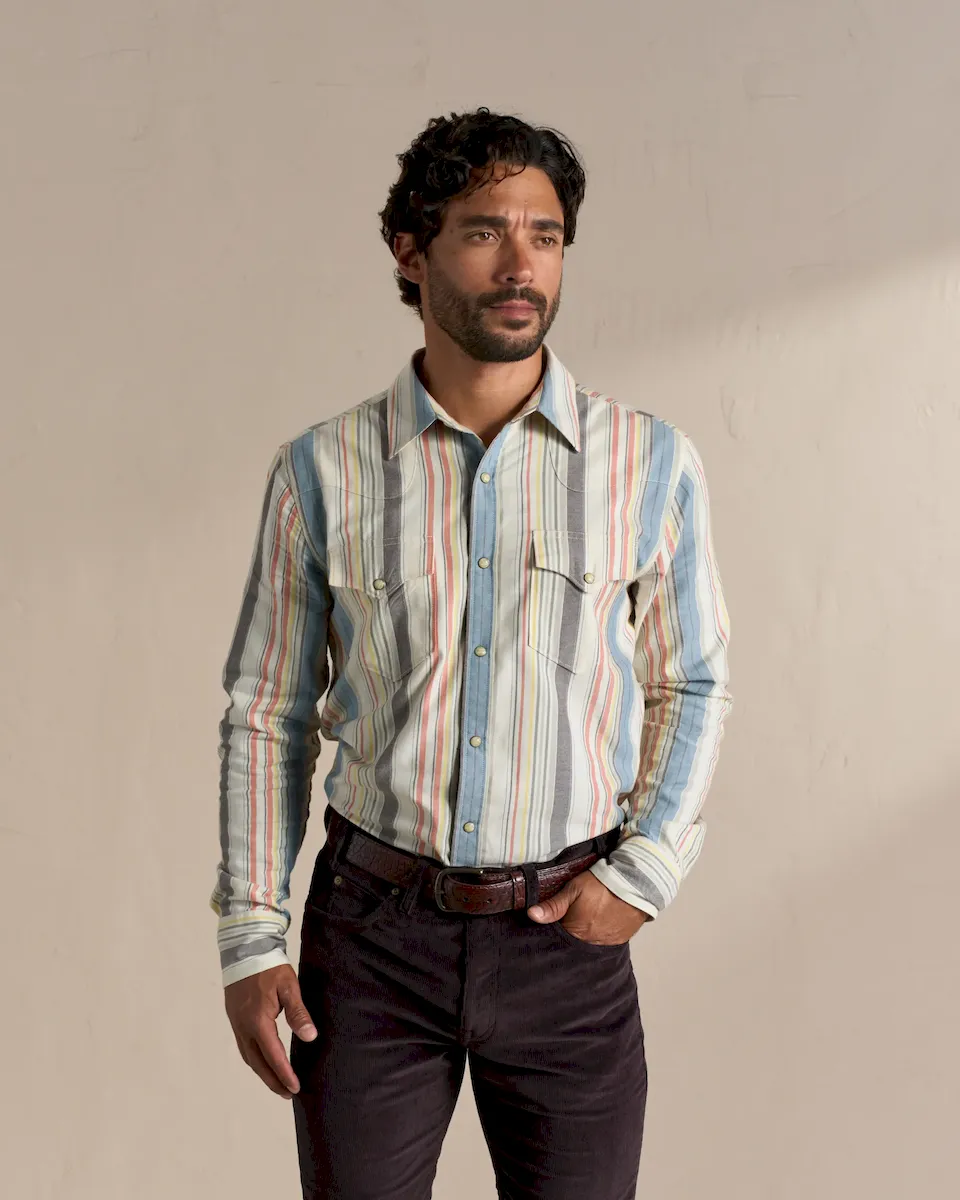 Men's Flying-T Foundation Weight Pearl Snap - Image 2