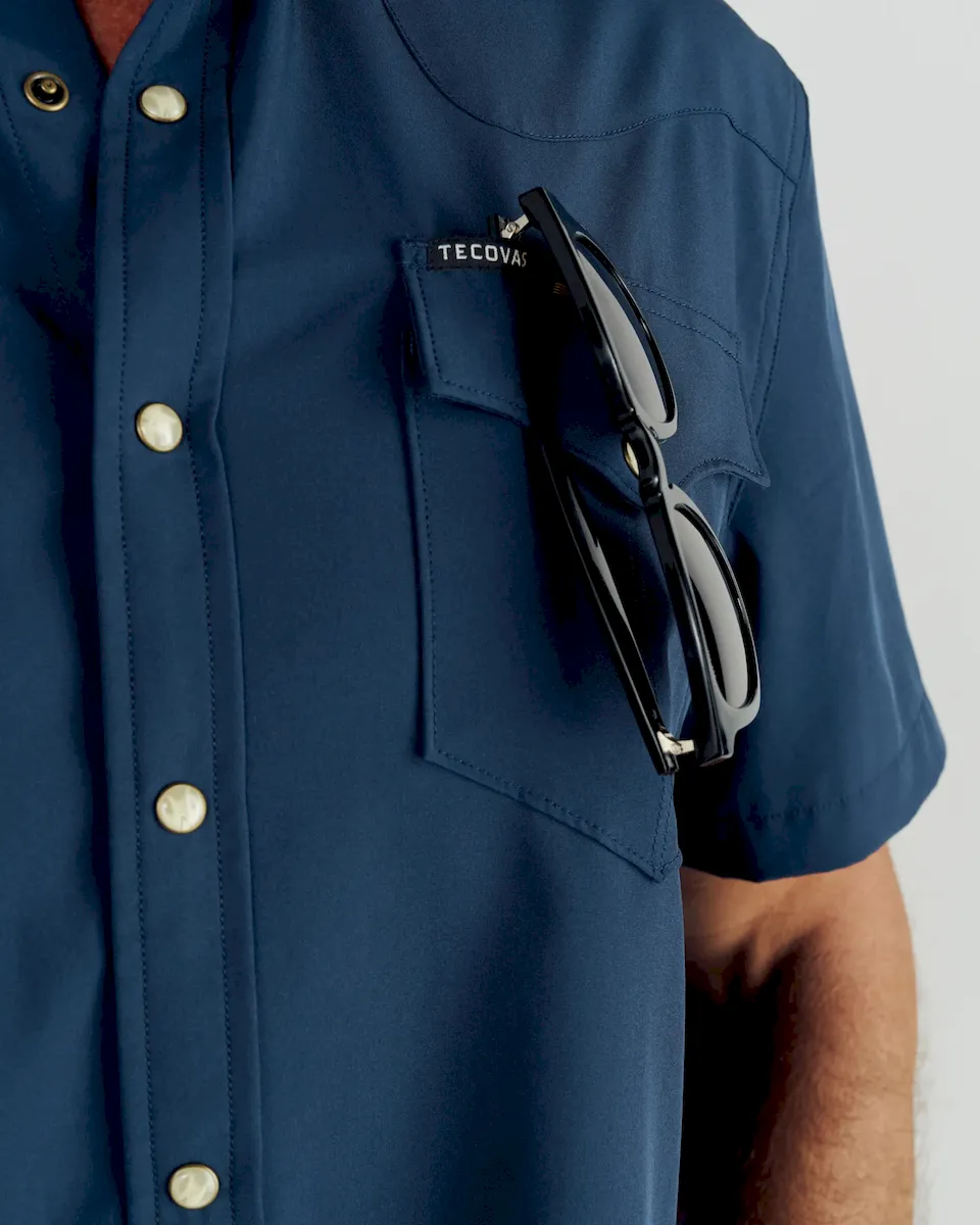 Men's Performance Short Sleeve Western Pearl Snap - Image 5