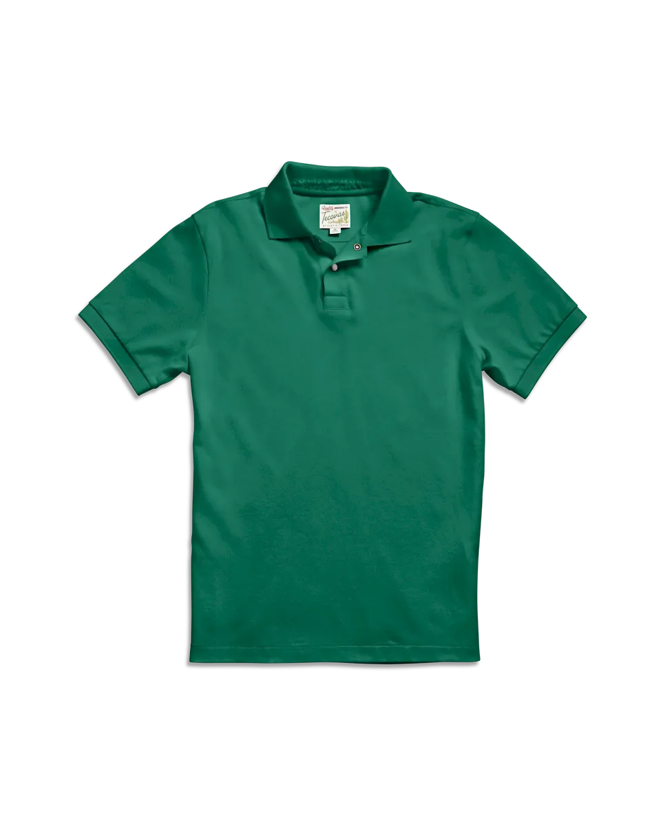 Men's Polo Short Sleeve Pearl Snap