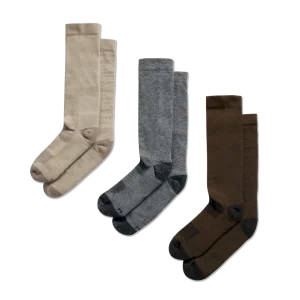 Mid-Calf Socks (3-Pack)