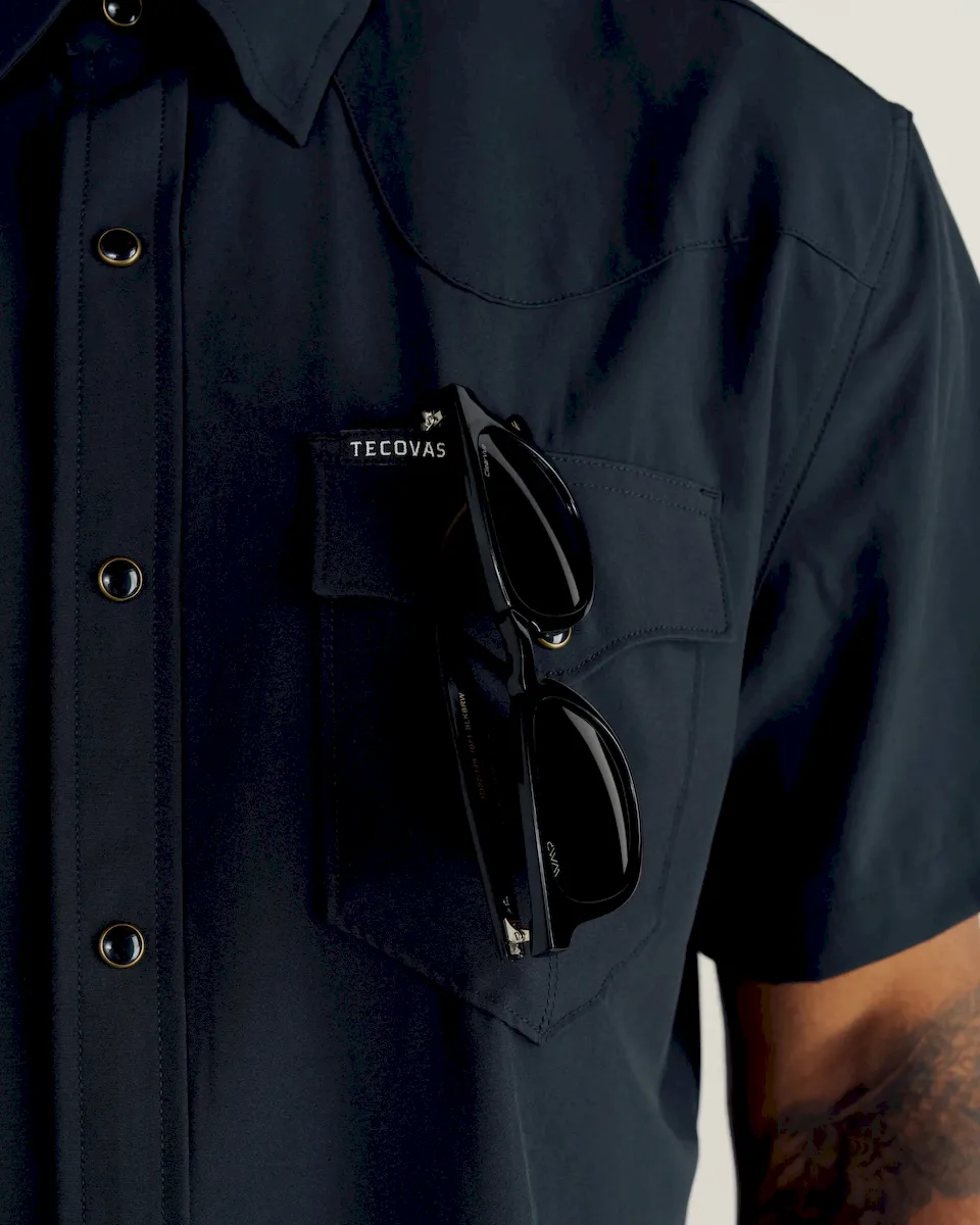 Men's Performance Short Sleeve Western Pearl Snap - Image 5