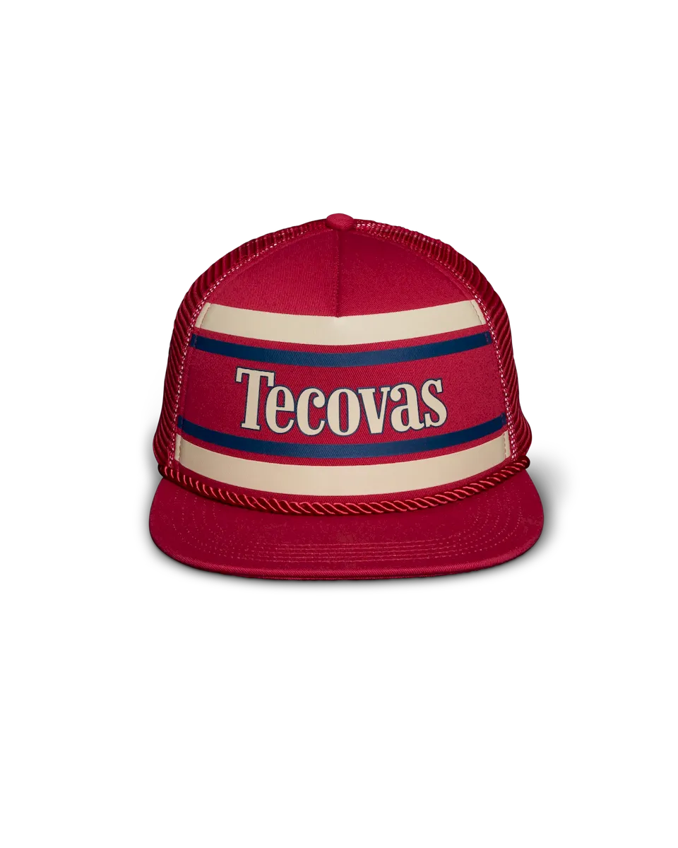 Retro Flat Brim Trucker - Image 6