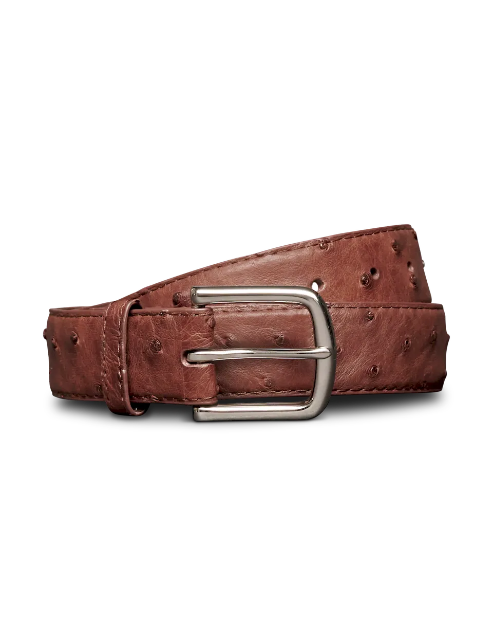 Men's Ostrich Belt