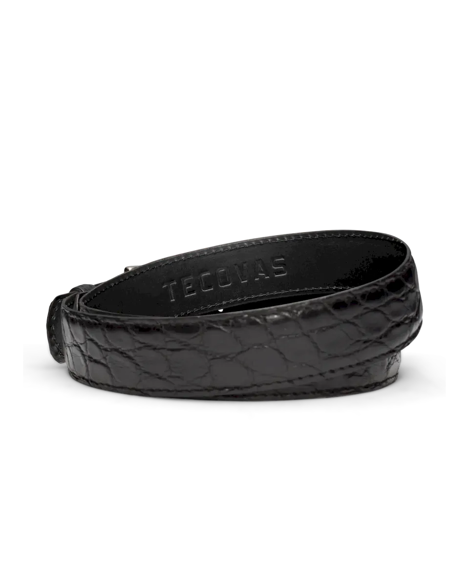 Men's Alligator Belt - Image 4