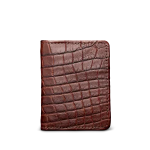 Alligator Bifold Card Case