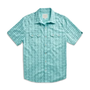 Men's Sawtooth Short Sleeve Pearl Snap