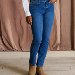 Women's Mid-Rise Stovepipe Jeans