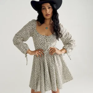 Women's Long Sleeve Mini Dress